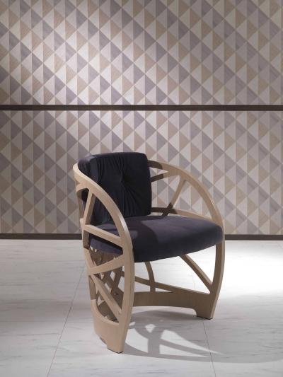  Carpanelli Contemporary Dining Galileo Little Armchair