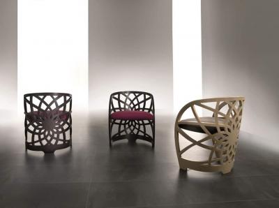  Carpanelli Contemporary Dining Galileo Little Armchair