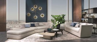  Carpanelli Contemporary Seating Theater Sofa