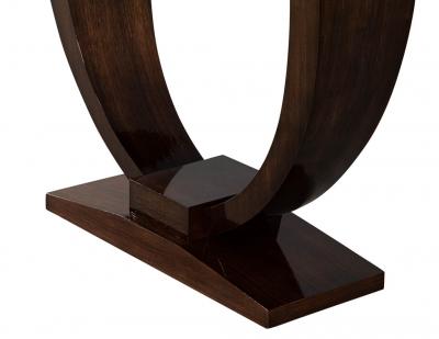  Carrocel Interiors Custom Art Deco Inspired Modern Walnut Console Table