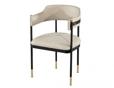  Carrocel Interiors Custom Curved Modern Dining Chairs