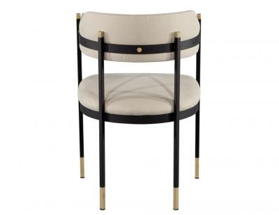  Carrocel Interiors Custom Curved Modern Dining Chairs