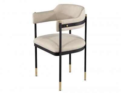  Carrocel Interiors Custom Curved Modern Dining Chairs