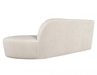  Carrocel Interiors Custom Mid Century Modern Kagan Inspired Curved Sofa Couch by Carrocel