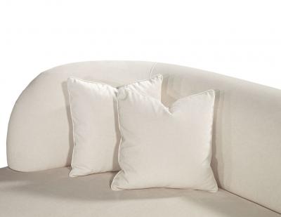  Carrocel Interiors Custom Mid Century Modern Kagan Inspired Curved Sofa Couch by Carrocel