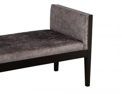  Carrocel Interiors Custom Modern Black Lacquered Bench