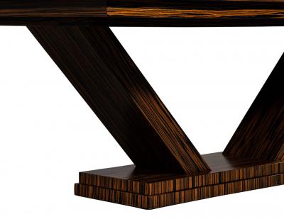  Carrocel Interiors Custom Modern Macassar Dining Table by Carrocel
