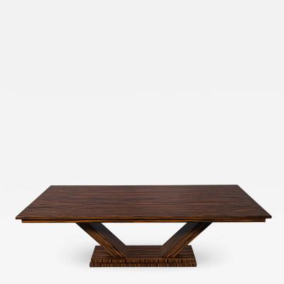  Carrocel Interiors Custom Modern Macassar Dining Table by Carrocel