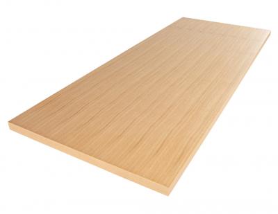  Carrocel Interiors Custom Modern Oak Dining Table in Natural Finish