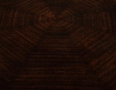  Carrocel Interiors Custom Modern Round Macassar Dining Table