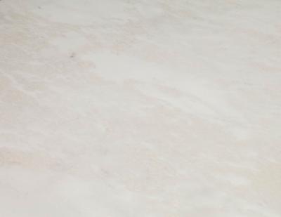  Carrocel Interiors Custom Modern Round Marble Top Dining Table with Brass Detailing