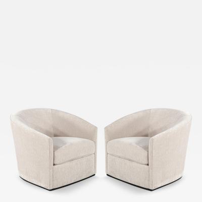  Carrocel Interiors Custom Modern Swivel Lounge Chairs Sinclair by Carrocel