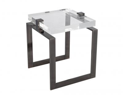  Carrocel Interiors Modern Acrylic Accent Tables