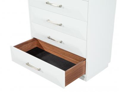 Carrocel Interiors Modern Chest of Drawers in White by Carrocel