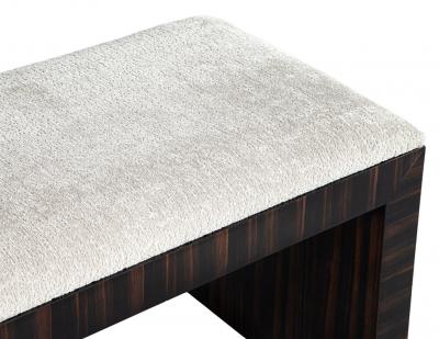  Carrocel Interiors Modern Macassar Bench by Carrocel