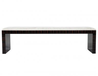  Carrocel Interiors Modern Macassar Bench by Carrocel