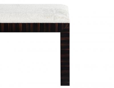  Carrocel Interiors Modern Macassar Bench by Carrocel