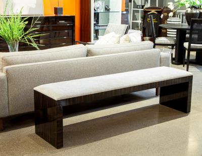  Carrocel Interiors Modern Macassar Bench by Carrocel