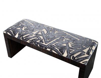  Carrocel Interiors Modern Macassar Bench by Carrocel