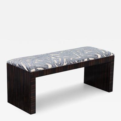  Carrocel Interiors Modern Macassar Bench by Carrocel