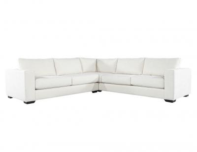  Carrocel Interiors Modern Sectional Sofa in Textured High performance Fabric