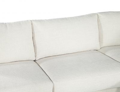  Carrocel Interiors Modern Sectional Sofa in Textured High performance Fabric