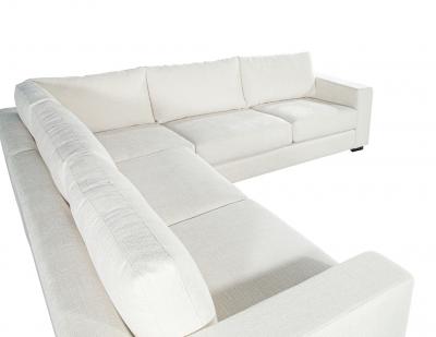  Carrocel Interiors Modern Sectional Sofa in Textured High performance Fabric