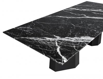  Carrocel Interiors Nero Milano Modern Marble Dining Table by Carrocel