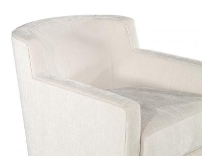  Carrocel Interiors Pair of Modern Swivel Lounge Chairs