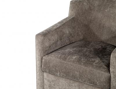  Carrocel Interiors Pair of Modern Swivel Lounge Chairs