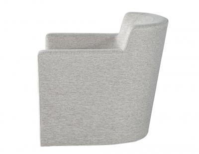  Carrocel Interiors Pair of Modern Swivel Lounge Chairs