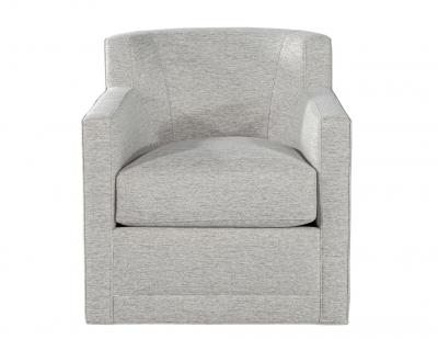  Carrocel Interiors Pair of Modern Swivel Lounge Chairs