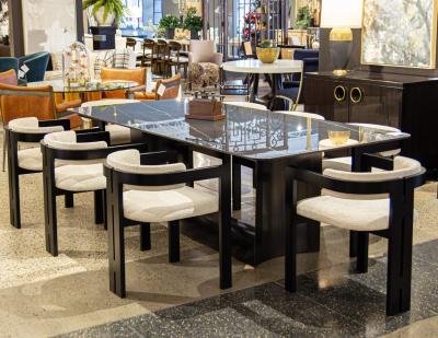  Carrocel Interiors Set 10 of Carrocel Custom Modern Curved Dining Chairs Zeno