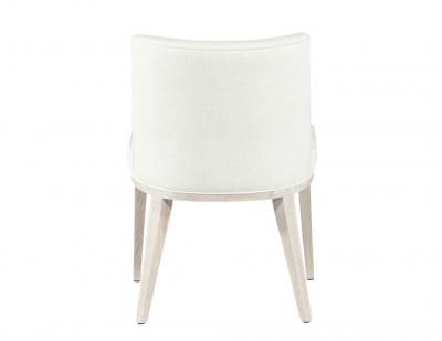  Carrocel Interiors Set of 10 Carrocel Custom Modern Oak Dining Chair in Bleached Finish