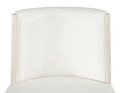  Carrocel Interiors Set of 10 Carrocel Custom Modern Oak Dining Chair in Bleached Finish