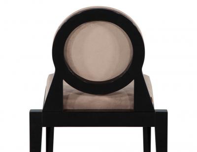  Carrocel Interiors Set of 10 Custom Round Back Modern Dining Chairs Arrondi Chair