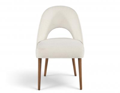 Carrocel Interiors Set of 6 Carrocel Custom Moderno Dining Chairs in Performance Linen