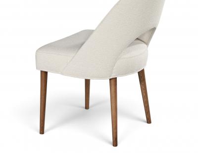  Carrocel Interiors Set of 6 Carrocel Custom Moderno Dining Chairs in Performance Linen