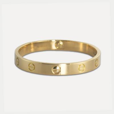  Cartier 18K Yellow Gold Cartier Love Bracelet