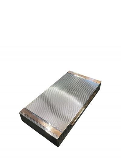  Cartier 1960s Silver and silver gilt decorative box in the manner of Cartier