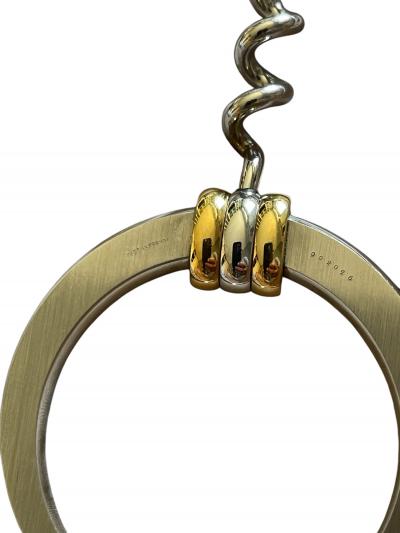  Cartier 1980s Silver plated corkscrew by CARTIER