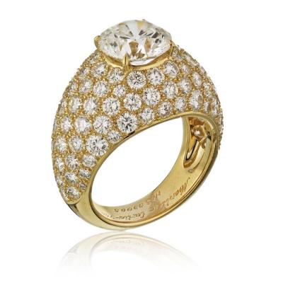  Cartier 3 01 CT ROUND DIAMOND E COLOR VS1 CLARITY GIA IN A 18K YG CARTIER SOLITAIRE