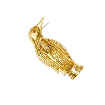  Cartier Aldo Cipullo for Cartier Penguin Brooch