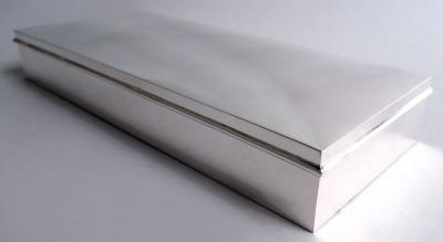  Cartier American Modern Sterling Silver Box by Ubaldo Vitali for Cartier