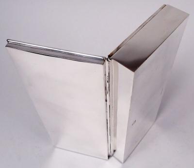  Cartier American Modern Sterling Silver Box by Ubaldo Vitali for Cartier