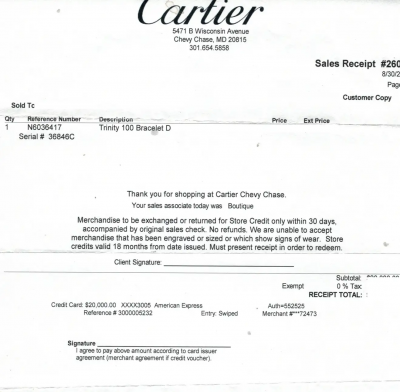  Cartier CARTIER 100TH ANNIVERSARY DIAMOND STAR TRINITY BANGLE BRACELET