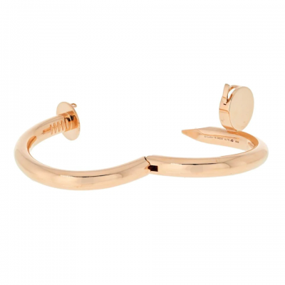  Cartier CARTIER JUSTE UN CLOU 18K ROSE GOLD LARGE MODEL SIZE 18 WITH PAPERWORK BRACELET