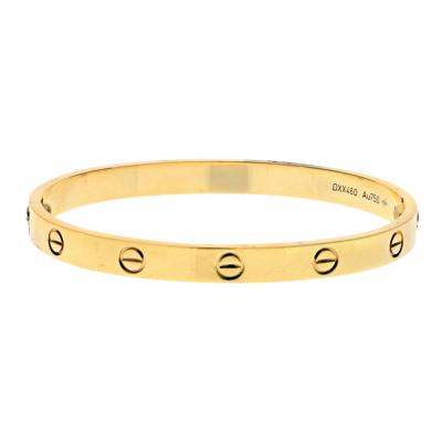  Cartier CARTIER LOVE 18K YELLOW GOLD LOVE SIZE 18 BRACELET