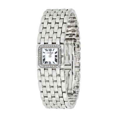  Cartier CARTIER PANTHERE 2422 18K WHITE GOLD DIAMOND LADIES WATCH