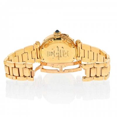  Cartier CARTIER VINTAGE PASHA 18K YELLOW GOLD 38MM PERPETUAL CALENDAR AUTOMATIC WATCH
